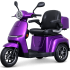 Elektrinis triratis E-GO S3 violetinis Elektrinis triratis E-GO S3 violetinis